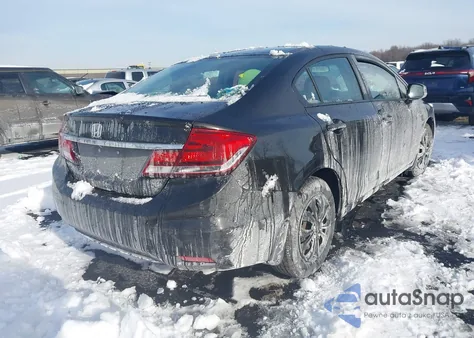 2013 Honda Civic Lx from USA, damaged, VIN 19XFB2F5XDE035970